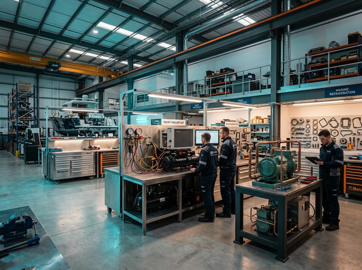 Taller y nave industrial Sea Technical 500m2
